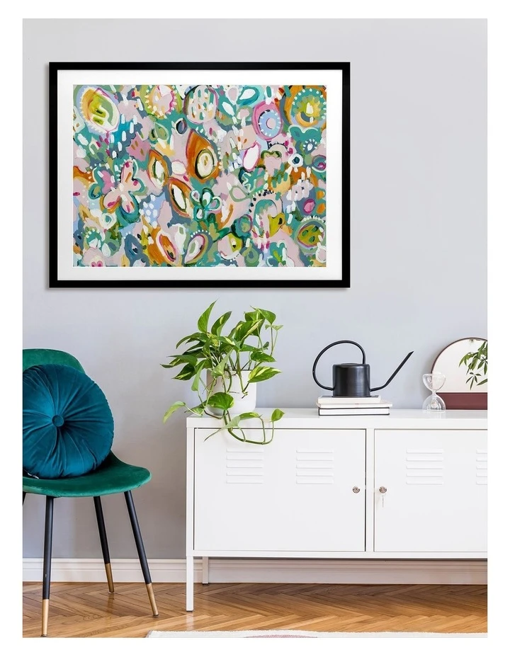 Cheapest π Urban Road Tutti Frutti Print Black Frame π 2 Cheapest π Urban Road Tutti Frutti Print Black Frame π - Image 2