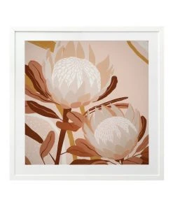 Brand new 👏 Urban Road Autumnal Australis Print White Frame 🧨