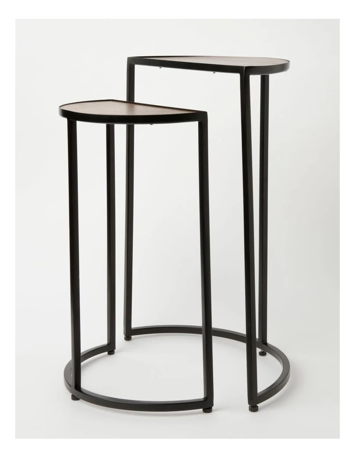 Best deal β€οΈ Vue Yasmin Side Table Set of 2 - Black π 1 Best deal β€οΈ Vue Yasmin Side Table Set of 2 - Black π