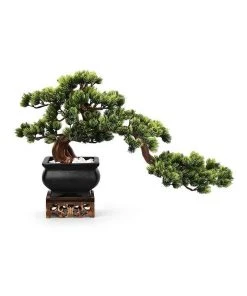 Flash Sale 😉 Vicky Yao Artificial Bonsai in Black Pot with Real Tree Trunk ✨