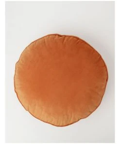 Outlet π Beau & Bonnie Velvet Round Cushion Orange βοΈ