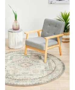 Flash Sale ⌛ Rug Culture Avenue 704 Silver Round Rug ✔️ -Deals Home Décor Store 838362430 4 720x928