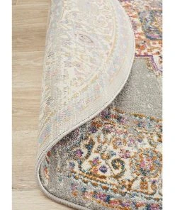 Outlet 🎉 Rug Culture Babylon 211 Grey Round Rug 🔥 -Deals Home Décor Store 838362610 7 720x928