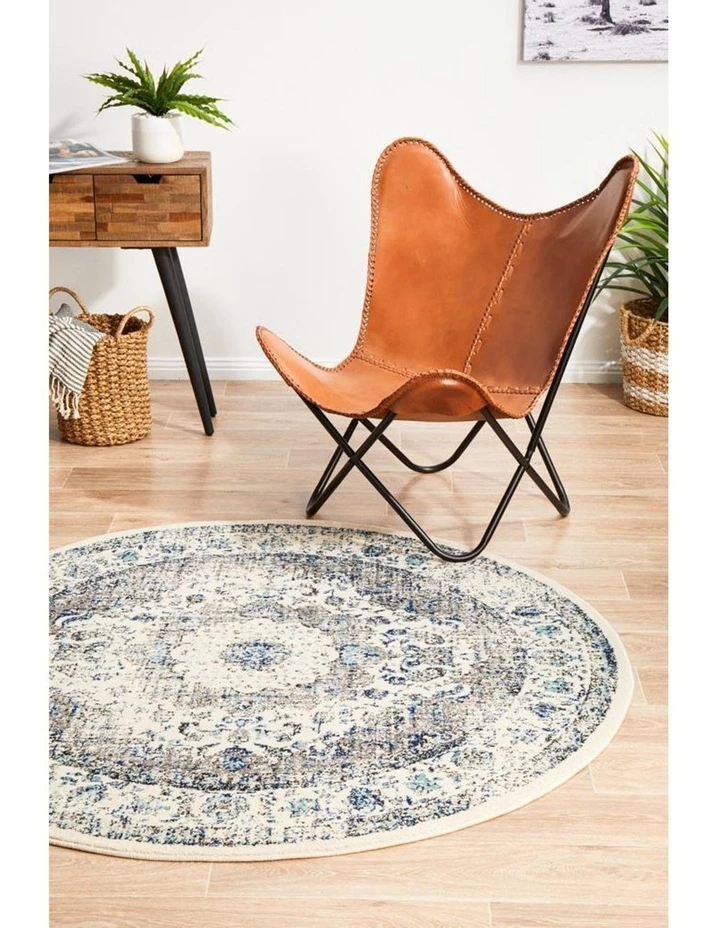 Deals βοΈ Rug Culture Evoke Mist White Transitional Round Rug π 2 Deals βοΈ Rug Culture Evoke Mist White Transitional Round Rug π - Image 2