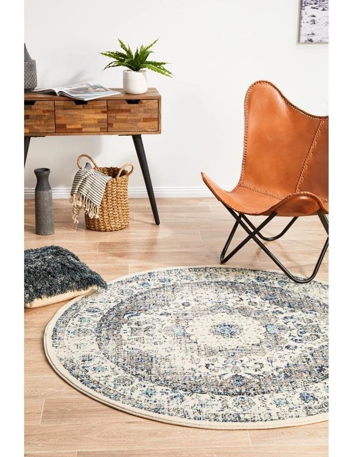 Deals βοΈ Rug Culture Evoke Mist White Transitional Round Rug π 4 Deals βοΈ Rug Culture Evoke Mist White Transitional Round Rug π - Image 4