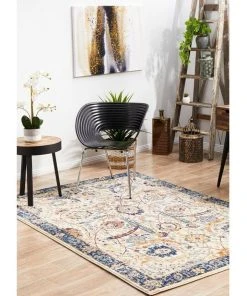 Wholesale 🛒 Rug Culture Evoke Peacock Ivory Transitional Rug 🎉 -Deals Home Décor Store 838363150 3 720x928