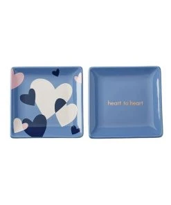 Coupon 🔔 Kate spade new york Spade Street Square Dish Set of 2 'Heart to Heart' ✔️