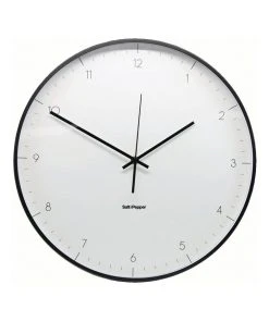 Discount ⌛ Salt&Pepper Elio Clock - 40.5cm - White ✔️