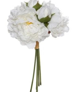 Wholesale ✨ Rogue Peony Bouquet White 20x20x36cm 🛒