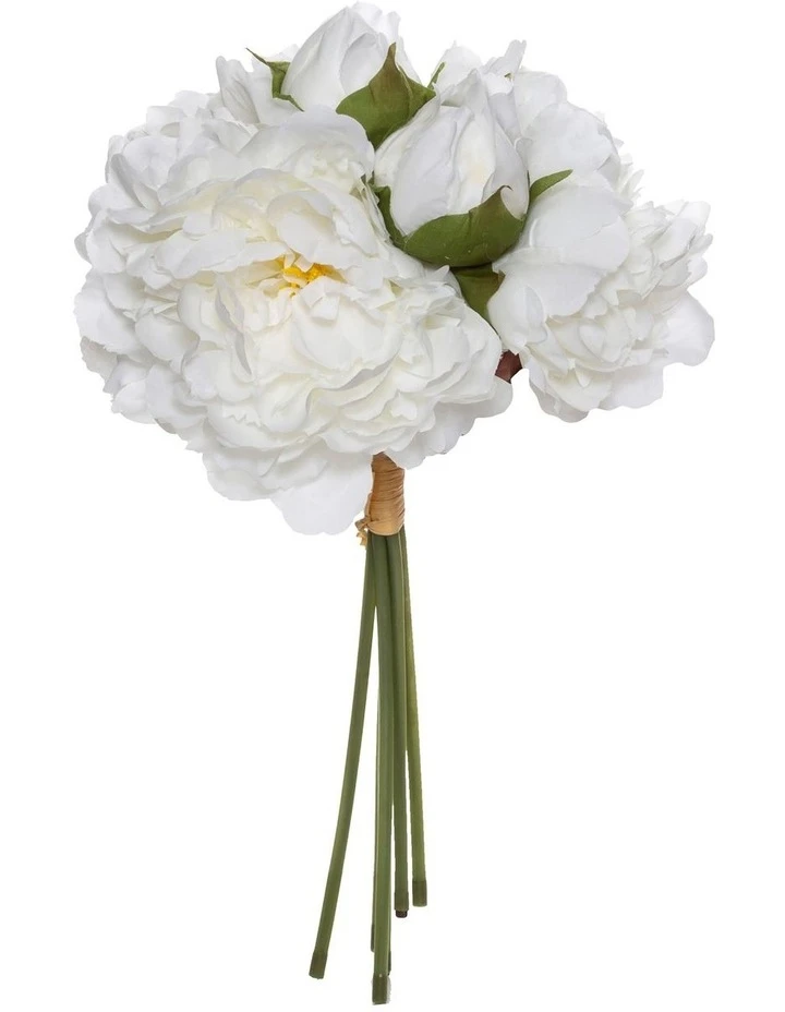 Wholesale β¨ Rogue Peony Bouquet White 20x20x36cm π 1 Wholesale β¨ Rogue Peony Bouquet White 20x20x36cm π