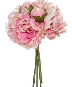 Buy 👍 Rogue Peony Bouquet Pink 20x20x36cm 😉