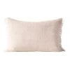 Promo 🎁 Aura Home Vintage Linen Fringe Rectangle Cushion Shell ✨