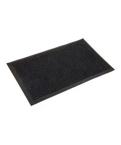 Discount ✔️ Fab Habitat Daro Charcoal Polypropylene Doormat 45x75cm 🔥
