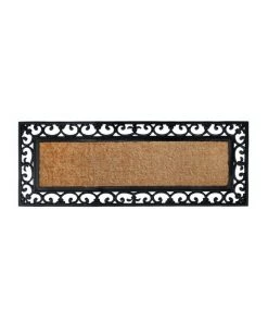 Best reviews of 🔥 Fab Habitat 45x120cm Vista Rubber Bordered Coir Doormat 🎉