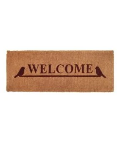 Hot Sale β¨ Fab Habitat Welcome Coir Doormat 45x75 cm β