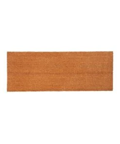 Outlet 🥰 Fab Habitat Nubra Plain Natural PVC Backed Coir Door Mat 75x120 cm 😉