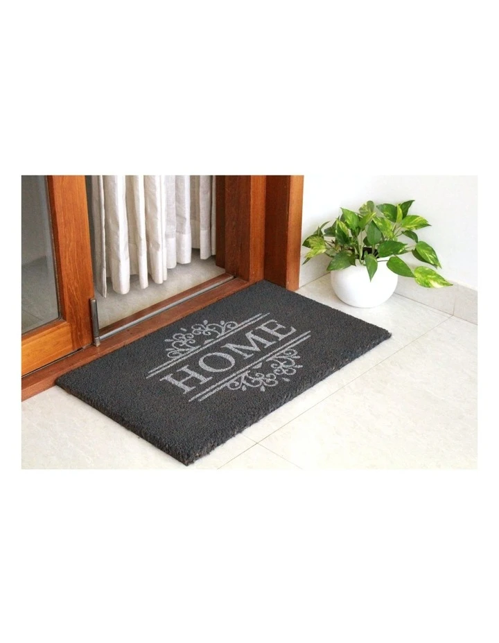 Flash Sale π Fab Habitat Home Dark Grey PVC Backed Coir Doormat 45x120 cm π 4 Flash Sale π Fab Habitat Home Dark Grey PVC Backed Coir Doormat 45x120 cm π - Image 4