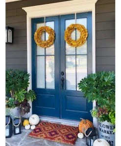 Best Pirce 🥰 Fab Habitat New Lhasa Coir Doormat 45x75 cm 🛒 -Deals Home Décor Store 840968110 4 720x928