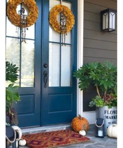 Best Pirce 🥰 Fab Habitat New Lhasa Coir Doormat 45x75 cm 🛒 -Deals Home Décor Store 840968110 6 720x928