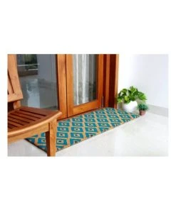 Best Sale π Fab Habitat Kimberley Blue PVC Backed Coir Doormat 45x75 cm π 7 Best Sale π Fab Habitat Kimberley Blue PVC Backed Coir Doormat 45x75 cm π -Deals Home DΓ©cor Store 840968380 4 720x928
