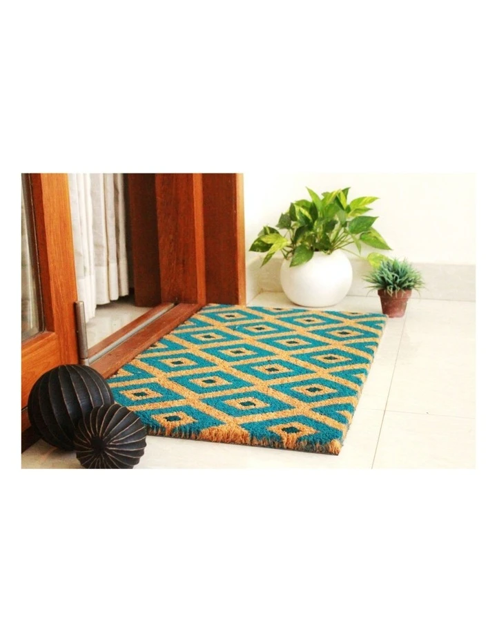 Deals β Fab Habitat Kimberley Blue PVC Backed Coir Doormat 45x120 cm π₯ 2 Deals β Fab Habitat Kimberley Blue PVC Backed Coir Doormat 45x120 cm π₯ - Image 2