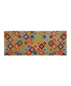 Best deal π Fab Habitat Saman Multicolor Coir Doormat 45x75 cm π
