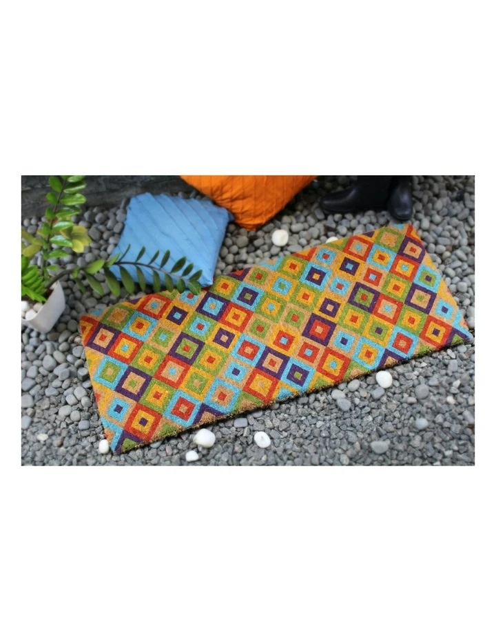 Wholesale π Fab Habitat Saman Multicolor Coir Doormat 45x120 cm π 6 Wholesale π Fab Habitat Saman Multicolor Coir Doormat 45x120 cm π - Image 6