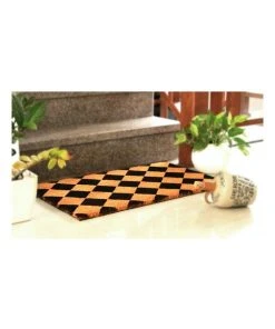 Best reviews of 🌟 Fab Habitat Diamond PVC Backed Coir Doormat 60x90 cm ✨ -Deals Home Décor Store 840969550 5 720x928