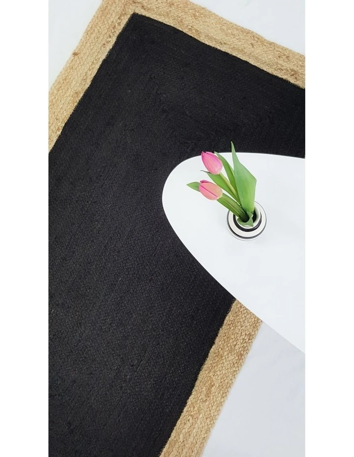 Brand new π― Fab Habitat 75x240cms Phoenix Black Jute Hall Runner π 2 Brand new π― Fab Habitat 75x240cms Phoenix Black Jute Hall Runner π - Image 2