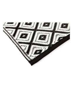 Hot Sale ✨ Fab Habitat 180x270cm Kimberley Black and White Recycled Plastic Outdoor Rug and Mat 😀 -Deals Home Décor Store 840979360 4 720x928