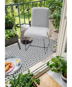 Buy π Fab Habitat 90x179cm Kimberley Black and White Recycled Plastic Outdoor Rug and Mat β 11 Buy π Fab Habitat 90x179cm Kimberley Black and White Recycled Plastic Outdoor Rug and Mat β -Deals Home DΓ©cor Store 840979630 6 1 720x928