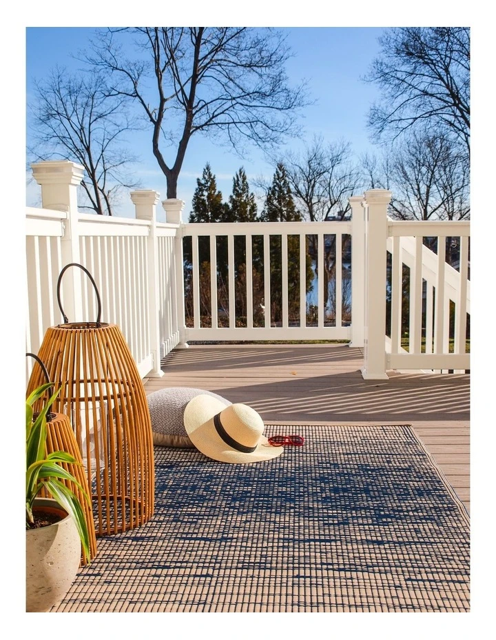 Budget π Fab Habitat 120x179cm Brooklyn Navy Recycled Plastic Outdoor Rug and Mat π 3 Budget π Fab Habitat 120x179cm Brooklyn Navy Recycled Plastic Outdoor Rug and Mat π - Image 3