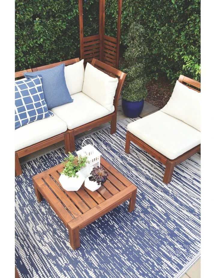 Budget π Fab Habitat 120x179cm Brooklyn Navy Recycled Plastic Outdoor Rug and Mat π 6 Budget π Fab Habitat 120x179cm Brooklyn Navy Recycled Plastic Outdoor Rug and Mat π - Image 6