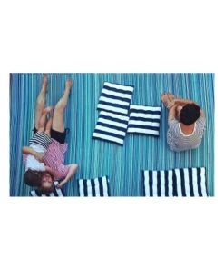 Best reviews of 🧨 Fab Habitat 150x238cm Cancun Aqua Recycled Plastic Outdoor Rug and Mat ❤️ -Deals Home Décor Store 840981070 3 1 720x928