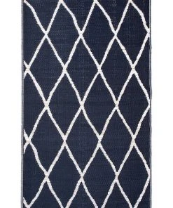 Promo ❤️  Fab Habitat 180x270 cm Recycled Plastic Outdoor Rug and Mat Nairobi 🎁