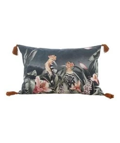 Buy ⌛ M.M Linen Gardens Of Petra Cushion Multicolour ❤️