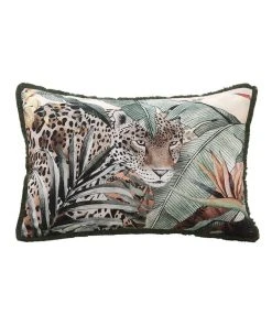 Deals ⭐ M.M Linen Cantaloupe Jaguar Cushion Multicolour 🔔