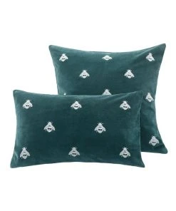 Cheapest 🎁 M.M Linen Buzz Cushion 50x50cm in Emerald ⌛