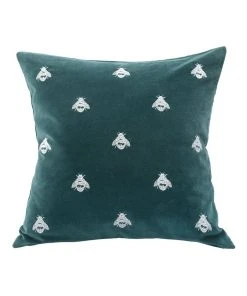 Buy 🔔 M.M Linen Buzz Cushion 30x50cm in Emerald 🔥