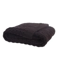 Top 10 🔥 M.M Linen Cable Knit Throw in Coffee 👍