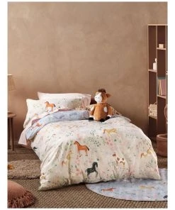 Cheap ⭐ Linen House Kids Lazy Horse Cushion ❤️ -Deals Home Décor Store 841711870 4 720x928