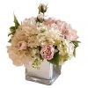 Best Sale 👍 Vicky Yao Exclusive Design Multi Colour Pink Hydrangea Artificial Floral Arrangement ✔️