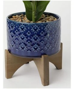 Outlet 🌟 Australian House & Garden Denim Potted Taro Plant Small ✨ -Deals Home Décor Store 843507010 3 720x928