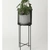 Best reviews of 🎁 Vue Pulse 80cm Black Bamboo And Metal Planter Stand ❤️