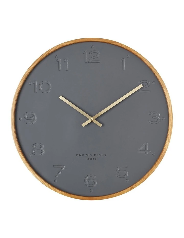 Buy π One Six Eight London Freya Charcoal 35Cm Silent Wall Clock π― 1 Buy π One Six Eight London Freya Charcoal 35Cm Silent Wall Clock π―