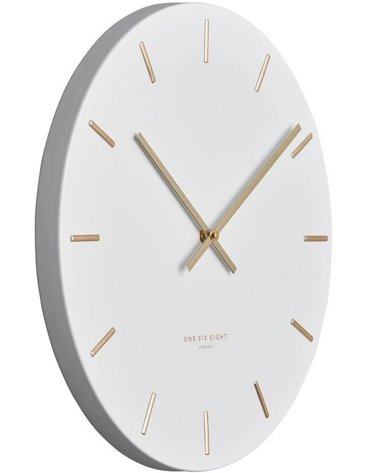 Hot Sale ✔️ One Six Eight London Luca White 30Cm Silent Wall Clock 🔥 2 Hot Sale ✔️ One Six Eight London Luca White 30Cm Silent Wall Clock 🔥 - Image 2