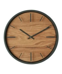 Best Pirce 🎉 One Six Eight London Willow Charcoal 30Cm Silent Wall Clock 😀