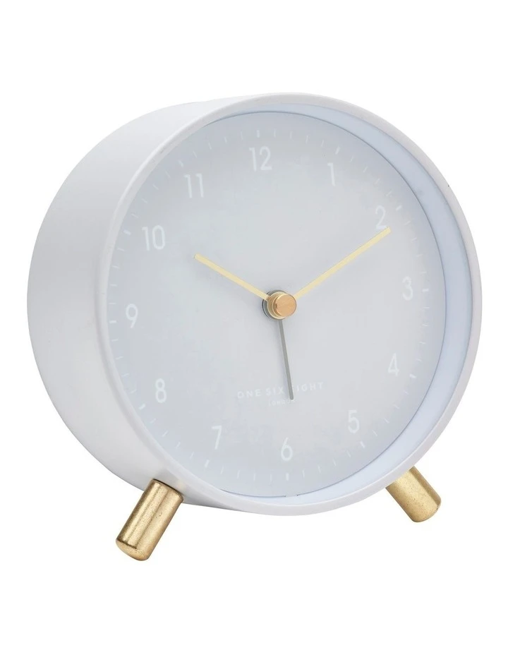 Cheap ✔️ One Six Eight London Alana Cool Grey Silent Alarm Clock 🥰 1 Cheap ✔️ One Six Eight London Alana Cool Grey Silent Alarm Clock 🥰