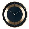 Best Pirce ⌛ One Six Eight London Arlo 30Cm Navy Blue Silent Wall Clock 🔔