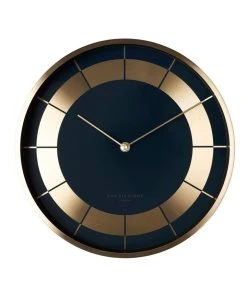 Best Pirce ⌛ One Six Eight London Arlo 30Cm Navy Blue Silent Wall Clock 🔔